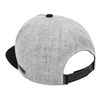 FLIPPER 3D Glossy USA American Flag Flat Brim Bill Baseball Cap Adjustable Snapback Hat for Men Women (Small ~ Medium, Gray/Black)