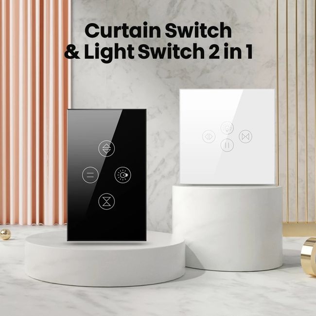 Tuya Smart Life WiFi Curtain Switch for Electric Motorized Curtain