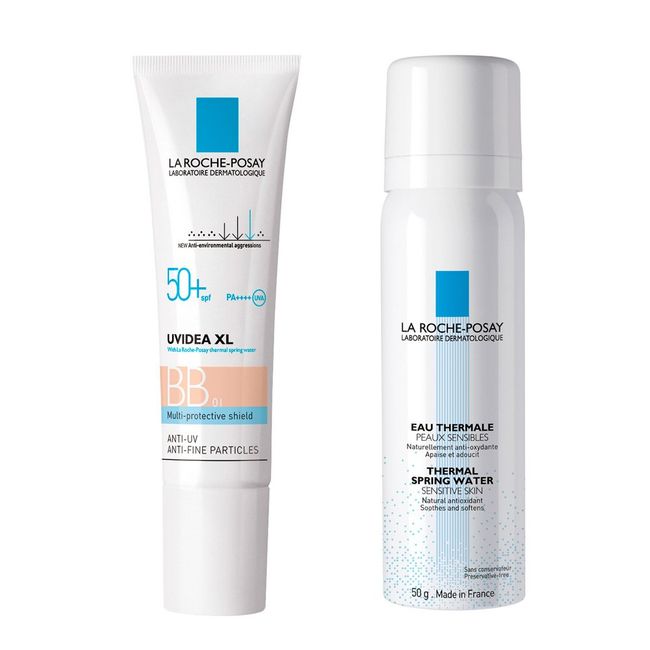 La Roche-Posay [Sunscreen BB Cream for Sensitive Skin] UV Idea XL Protection BB Kit 01: Light SPF 50+/PA++++++++++ Mist Lotion