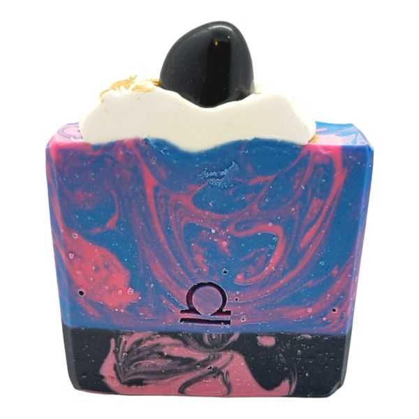 Libra October Black Tourmaline Birthstone Bar Soap