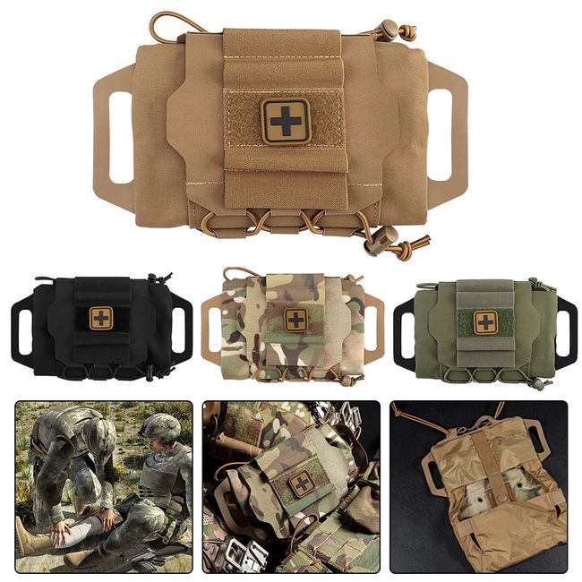 Emergency Backpack Survival Molle Pouch Military Professional for Camping  Trauma Kit Survival Gear Tool For Outdoor