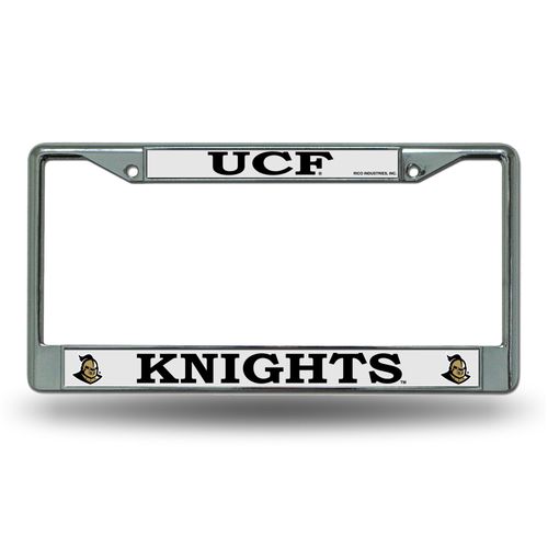 NCAA Rico Industries Chrome License Plate