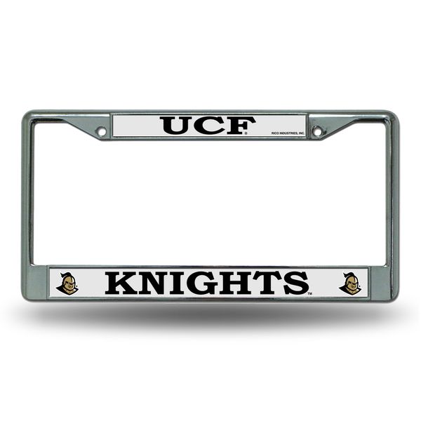 NCAA Rico Industries Chrome License Plate