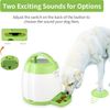 Automatic Dog Treat Dispenser with Button, Dog Button Feeder with Dual Power Sup