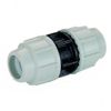 Plasson Compression plastic fitting for MDPE pipe 7010 Straight Coupling 20mm