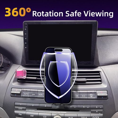 soukeo Upgraded Car Phone Holder Fits for Honda Accord 2008-2013 8th Gen Auto Accessories,Cradles Adjustable Cell Phone Mount for 4-7 in Phones