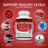BLOOD SUGAR BLEND SUPPORT Alpha Lipoic Acid & Cinnamon 20 Herbs Complex 60caps