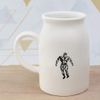 300ml 'Body Builder ' Ceramic Milk Jug (MJ00014551)