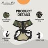 Parisian Pet Freedom Dog Harness, Camo, L
