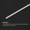 sourcing map 10Pcs ABS Plastic Rod Square Solid Bar 1/16" x 10" White Smooth Plastic Tube Rods for Handwork Model Material,DIY Sand Table,Architectural Model Making