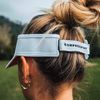 Compressport Unisex Visor Visier, Weiß, Einheitsgröße