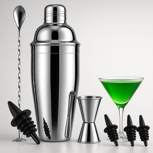 Cocktail Shaker - The Cobbler Set (3pc Shaker Tin)