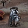 Skull Skeleton Grim Reaper Motorcycle Biker Bell Accessory or Key Chain for Luck