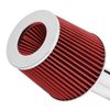 Red Filter Short Ram Air Intake System Replacement For 93-97 Camaro/Firebird