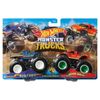 Hot Wheels Monster Trucks Bigfoot Vs Snake Bite, Demolition Doubles