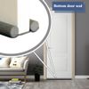 Draft Excluder - 96cm, Efficient Noise Blocker & Cold Air Stopper - Energy-Efficient Bottom Door Seal, Brown