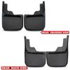 for Jeep Wrangler JK 2007-2016 2017 2018 Mud Flaps Splash Guards 4PCS Front&Rear
