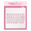 The Cookie Countess Bunny Bungalow - 4 Piece Stencil Set