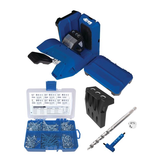 Kreg Pocket-Hole Jig 720PRO Bundle with KPHA730 Micro-Pocket Drill Guide Kit