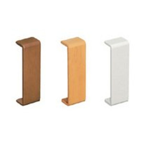 BAUHAUS BH-22 Wooden End Cover for Baseplate for True Wall (with Double Sided Tape), For 3.9 inches (100 mm), Clear (0402-3810)