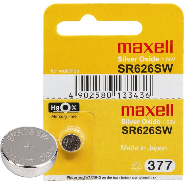2PC Maxell LR1130 189 389 Alkaline Coin Cell Battery