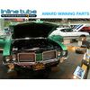 Inline Tube Replacement for 1964-77 Pontiac GTO Firebird Chrome Valve Cover Bolts 8pc Silver Zinc 9/16" Long