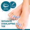 Povihome 10 Pack Pinky Toe Separator and Protectors for Overlapping Toe, Curled