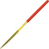 KONYO SUN UP Diamond File, Triangle, Titanium Coating, 5.5 inches (140 mm)