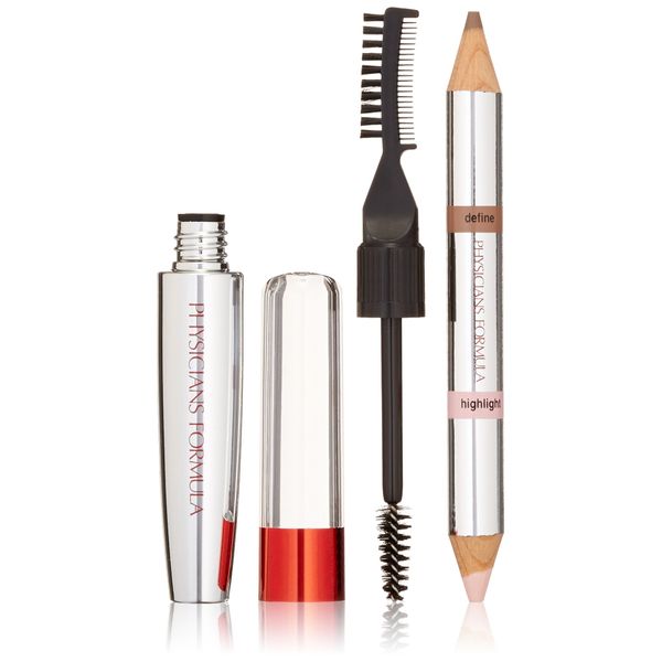 Physician's Formula, Inc., Eye Booster, 4-in-1 Brow Boosting Kit, Universal Brown, 2 Piece Kit