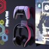 playvital Foldable Controller Wall Mount for Xbox Series X/S, ps5, ps4, Gaming Headset Stand, Switch Pro Controller Wall Holder - 4 Set Gray