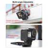 JOLOESLOS Magnetic Stand Base for DJI Osmo Action 5 Pro/4/3, Multi-Function Quick Release Magnet Desktop Mount Holder Adjustable Action 5 Pro Accessories