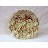 William Morris Pinks on Brown Jumbo Cup and Saucer