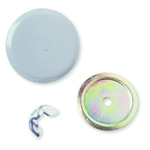 WiegmannWAS300 Oil Tight Hole Seal 3 in., Carbon Steel, Gray