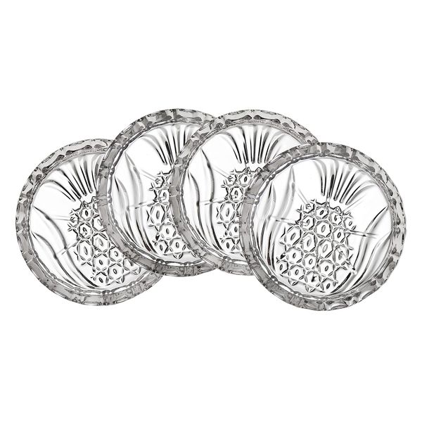 Set of 4 Crystal Pineapple Coasters by Shannon