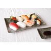 Minoru Pottery Lightweight Shogi Ceramic Plate & Small Plate Set, Oribe