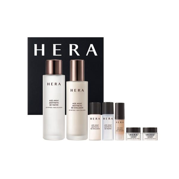 Hera [Hera][Planning] NEW Age Away Esthetic 2-piece set (150ml water + 120ml emulsion) + black padded tote bag