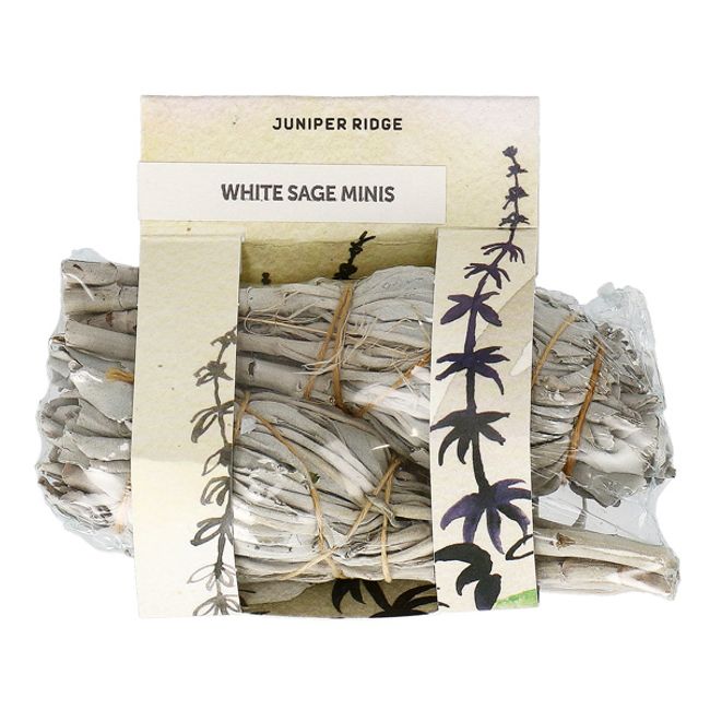 [10x points on 25th] Juniper Ridge Juniper Ridge White Sage Natural Incense (Bundle) MINIS Approx. 45g Incense [Next day delivery available_During holidays]