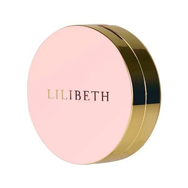 LILIBETH TIMELESS GLOW CUSHION TIMELESS GLOW CUSHION FOUNDATION SPF50+ PA+++ Korean Cosmetic Coverage Moisture Glossy Skin J (Pink)