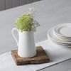 WM Bartleet & Sons 1750 T374 Straight Sided Jug, White,650ml