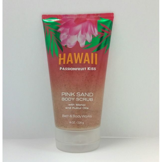 Bath & Body Hawaii Passionfruit Kiss Pink Sand Monoi & Kuku Oils Lot M 8oz