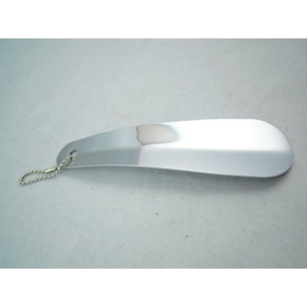 Portable Shoe Horn, Solid Silver, Stainless Steel