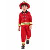 Seasons Fireman Role Play Costume, Red, Size 2T-4T