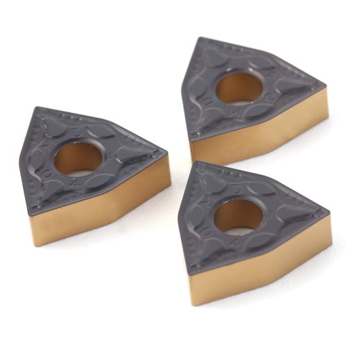 FomaSP WNMG431 / WNMG080404-PM of CNC Carbide Inserts for Steel Turning Cutting Tools, The Chip Breaker"PM" fit for Semi-Finishing Metal Cutting, 10 PCS.