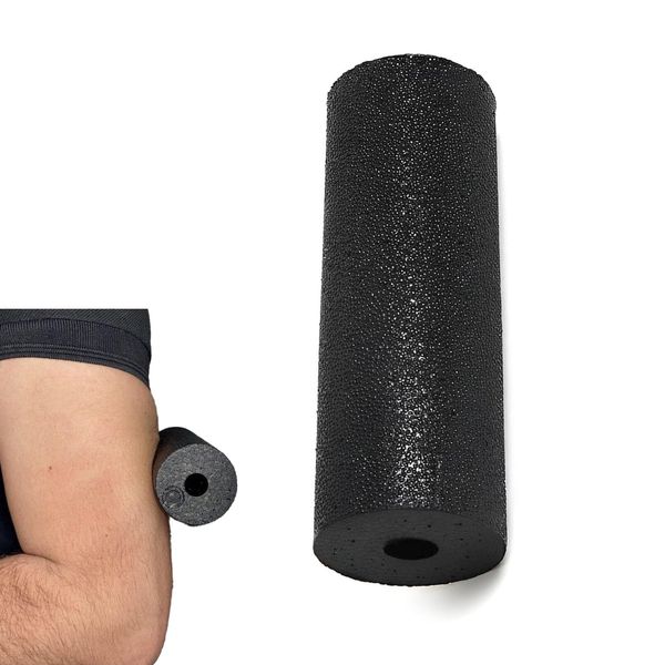 Faszienrolle klein, 1-teilig faszienrolle 15 cm mittel-hart im Set in schwarz Faszienrolle, Harte Massagerolle für Yoga, Regeneration nach Sport, für Anfänger und LeistungssportlerFaszienrolle