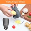 Kitchen Unique Gadgets Set 6 Pieces, Space Saving, Cheese Grater, Black 