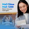 Mail Chime MAIL-1200 Mailbox Notification System – Mailbox Signal With Wireless Transmitter