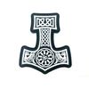 Thors Hammer Viking PVC Airsoft Paintball Cosplay Patch