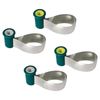 Dental Sectional Matrix System, Adjustable Dental Double-Side Contoured Anatomically Shaped Matrix Bands for SuperCap Matrix System (1, White)