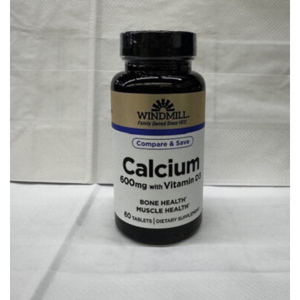 WINDMILL CALCIUM 600 MG WITH VITAMIN D3