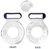 M9 Mesh Wall Mount Holder, Wi-Fi System, Wiring Storage, Screwless Mount, Easy Installation (3P)